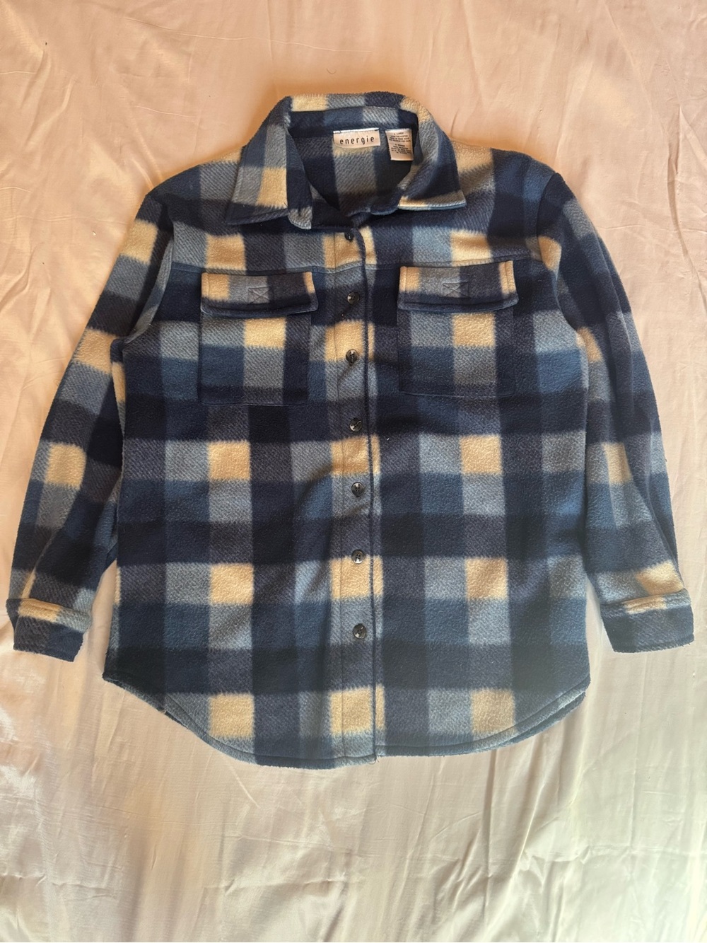 Fleece button down